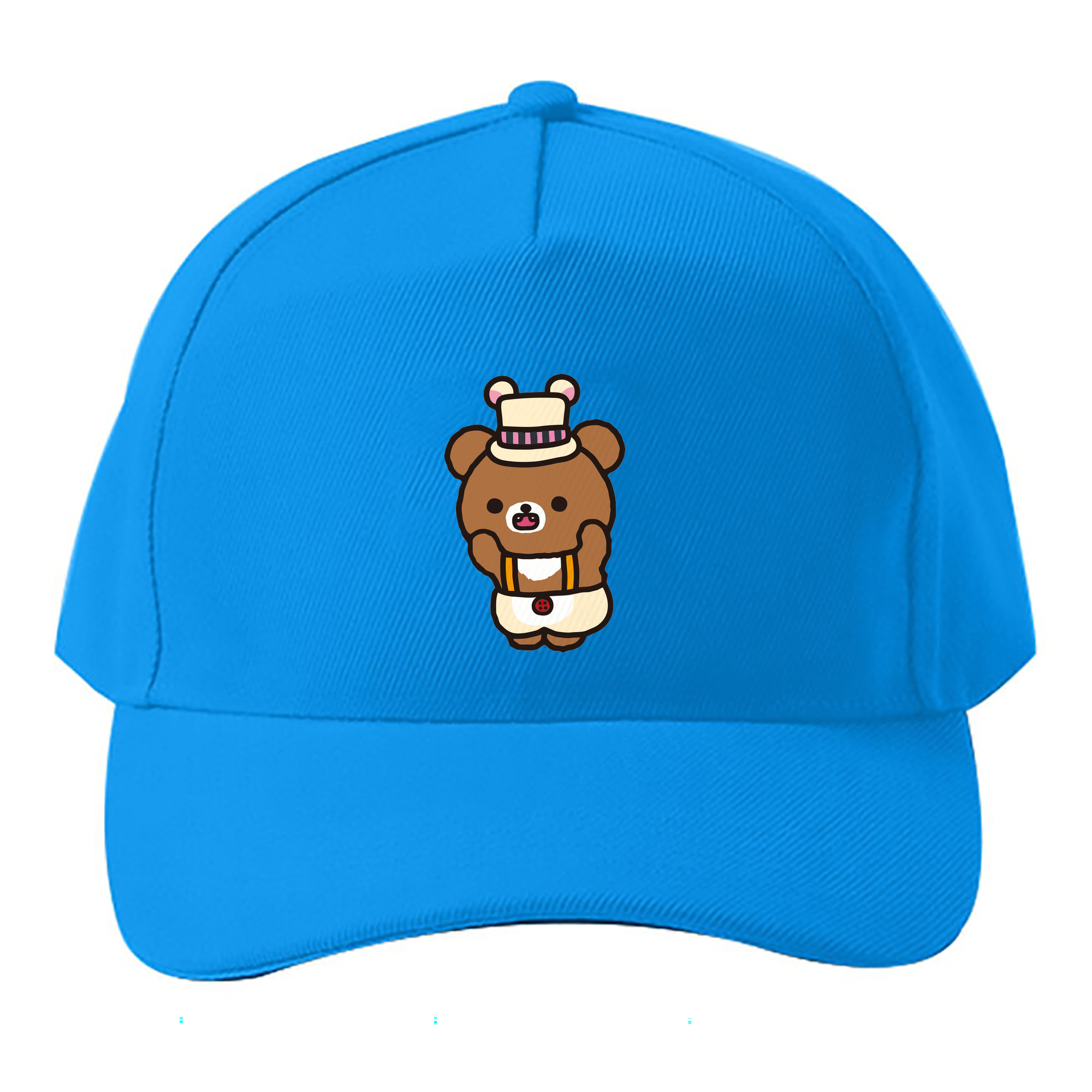 （画像用） リラックマ リラックマ キイロイトリ Rilakkuma Korilakkuma Kiiroitori ベースボールキャップ 綿100％ 男女兼用 帽子 スポーツ
